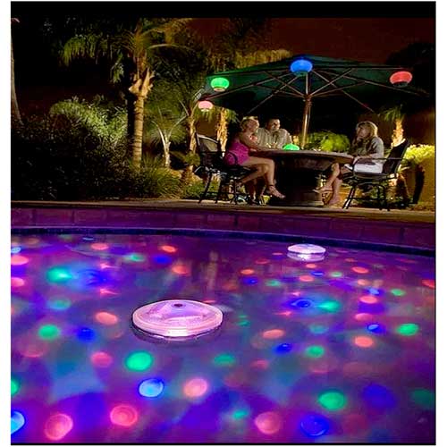 plavajoča led luči